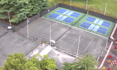 West Shore Country Club pickleball court
