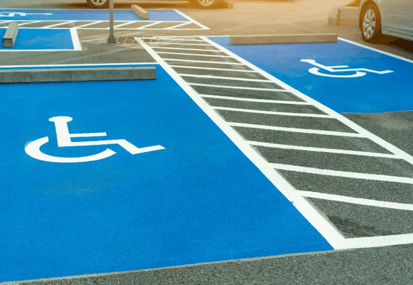 ADA Compliant Parking Spaces